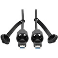 Tripp Lite by Eaton USB 3.0 SuperSpeed A to A M/M Cable Industrial - IP68 Shielded 6 ft. (1.83 m) TAA