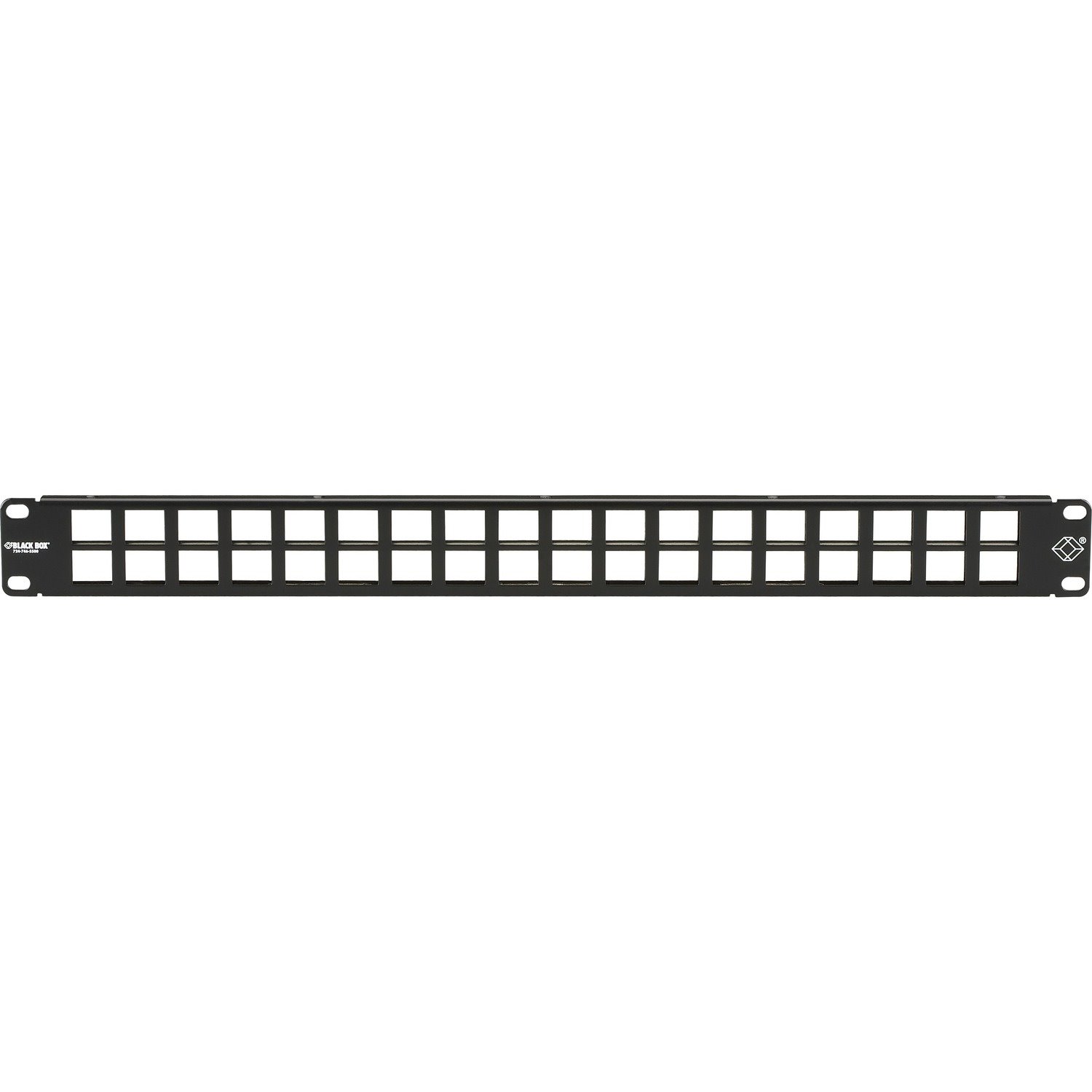 Black Box Multimedia Patch Panel - 1U, 36-Port