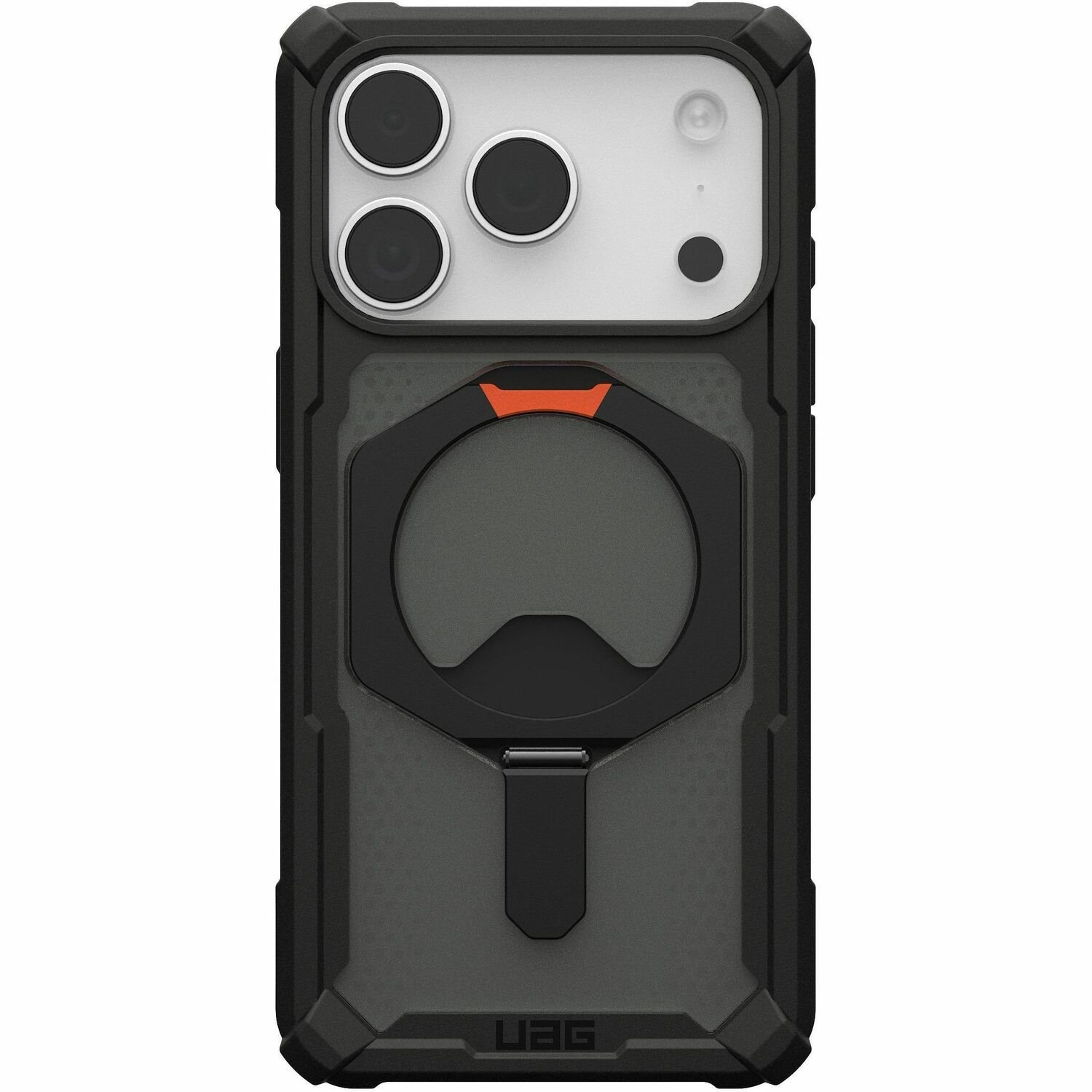Urban Armor Gear Plasma XTE Case for Apple iPhone 17 Pro Smartphone - Black, Pop Orange