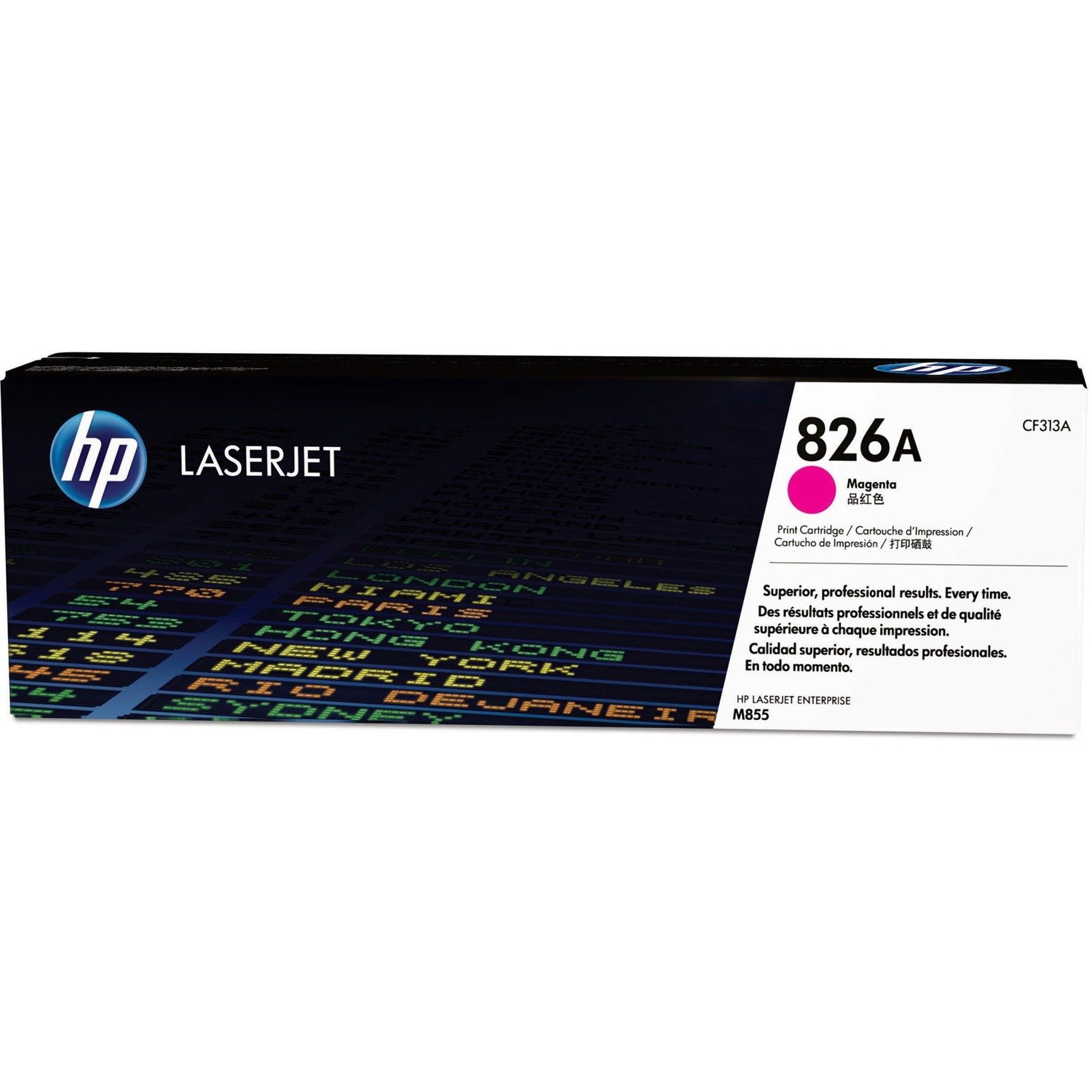 HP 826A (CF313A) Original Standard Yield Laser Toner Cartridge - Single Pack - Magenta - 1 Each