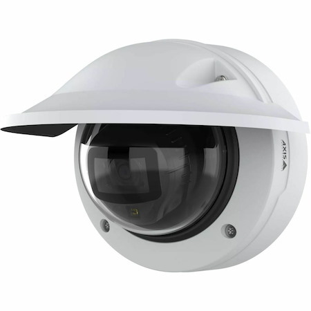 AXIS P3278-LVE 8 Megapixel Indoor/Outdoor 4K Network Camera - Color - Dome - White - TAA Compliant