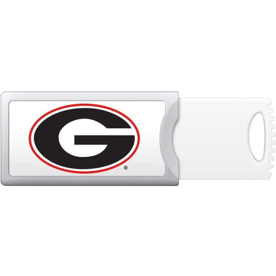 OTM University of Georgia Push USB Flash Drive, Classic