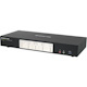 IOGEAR 4-Port 4K Dual View KVMP Switch with HDMI Connection, USB 3.0 Hub and Audio