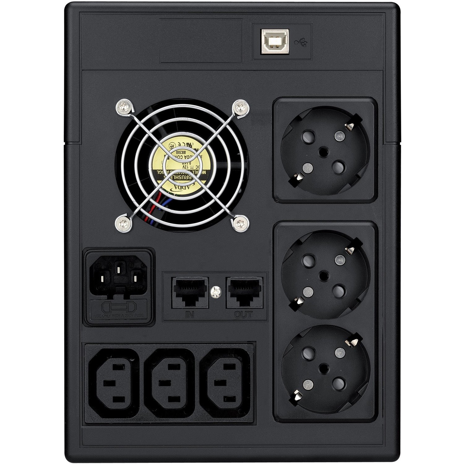 Vertiv Liebert itON UPS 1500VA/900W 230V Line Interactive Tower AVR | VRLA Battery |3Schuko + 3IEC 320-C13 (LI32141CT20)