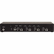 Black Box KVM Switch, NIAP 4.0 Certified - 4-Port, Single-Monitor, DisplayPort with MST, HDMI Out