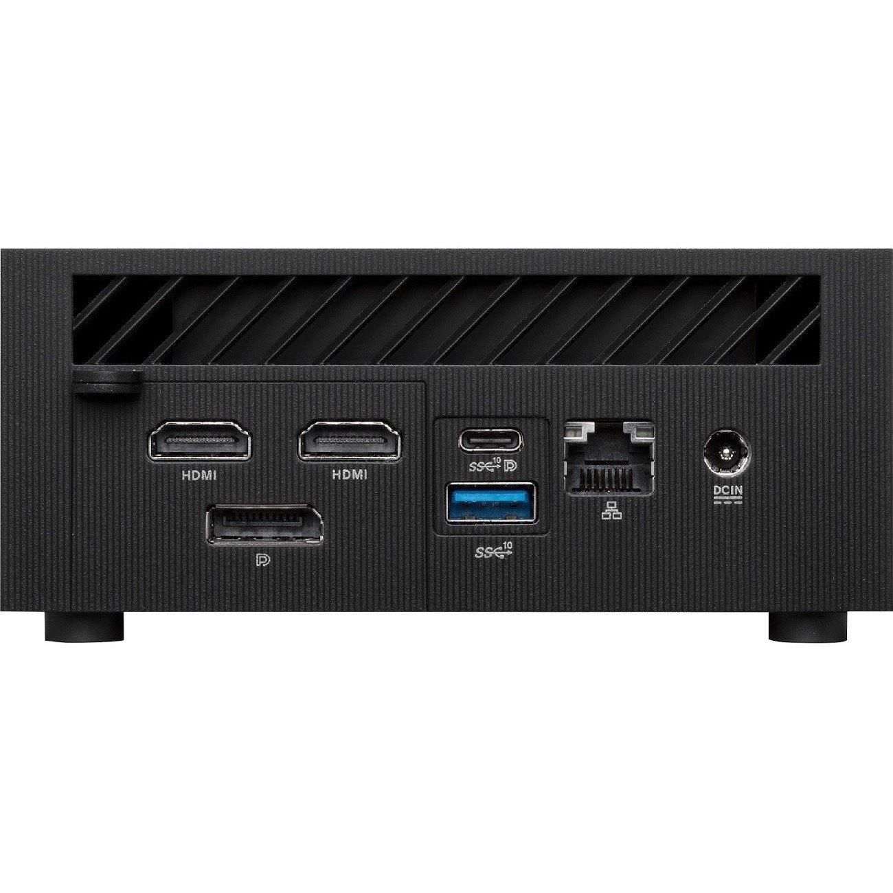 Asus ExpertCenter PN64 PN64-SYS382PX1TL Desktop Computer - Intel Core i3 12th Gen i3-1220P - 8 GB - 256 GB SSD - Mini PC - Eco Black