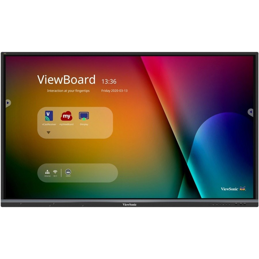 ViewSonic ViewBoard IFP6550-3 1651 mm 4K UHD LCD Collaboration Display