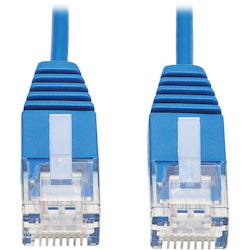 Eaton Tripp Lite Series Cat6 Gigabit Molded Ultra-Slim UTP Ethernet Cable (RJ45 M/M), Blue, 5 ft. (1.52 m)