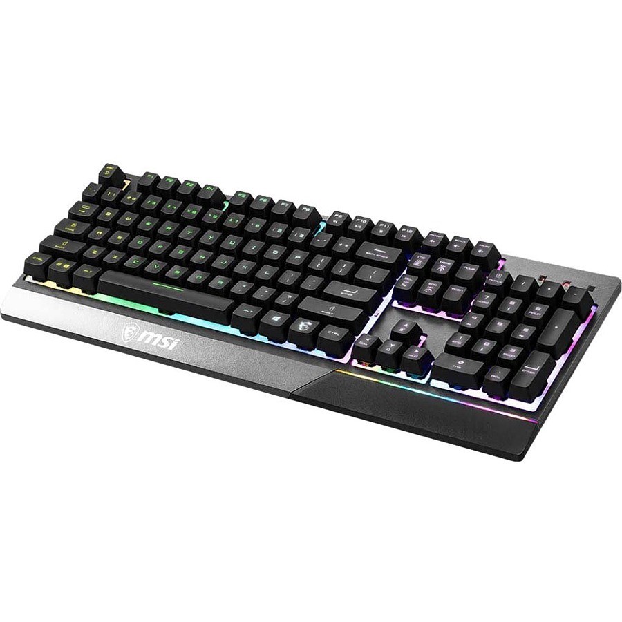 MSI Vigor GK30 Gaming Keyboard - Cable Connectivity - USB 2.0 Interface - German