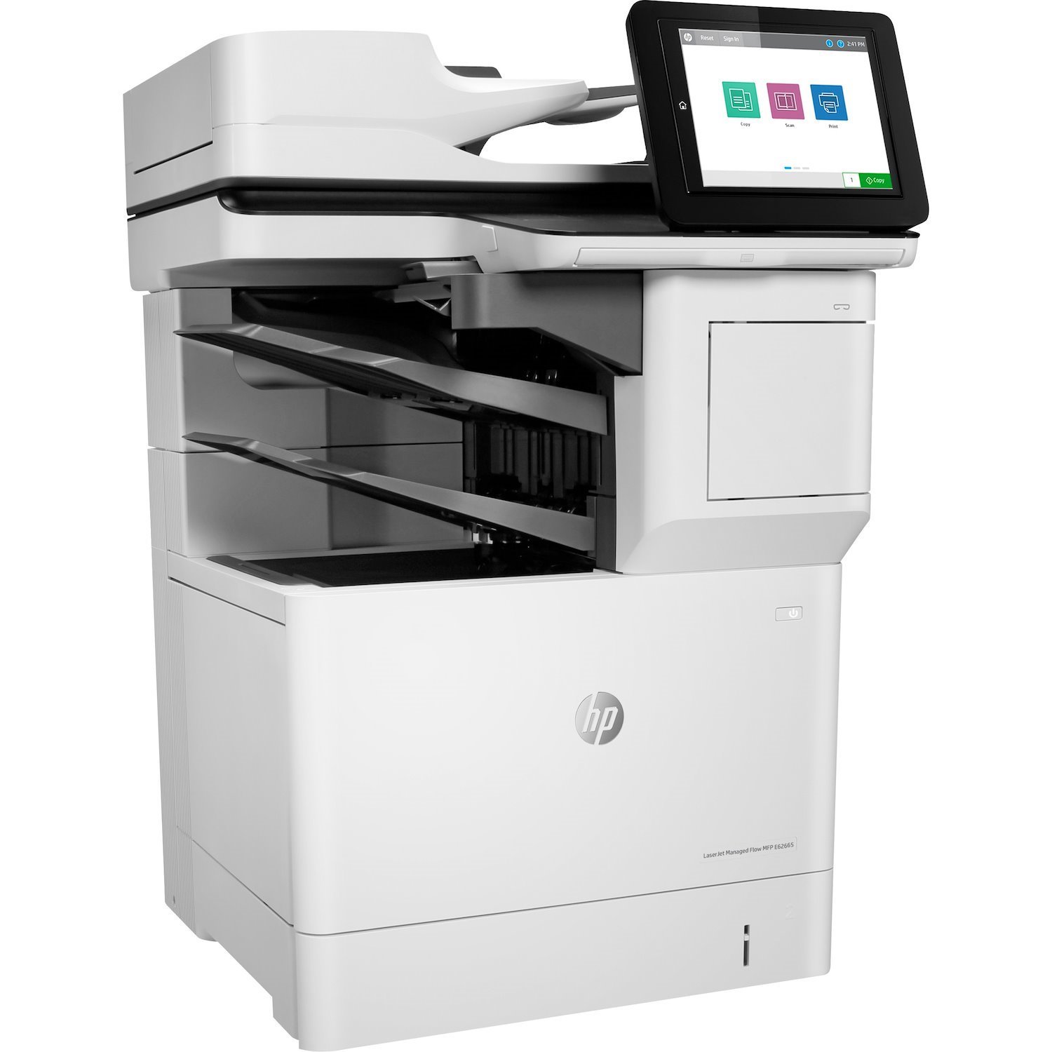 HP LaserJet Managed E62665z Wired Laser Multifunction Printer - Monochrome