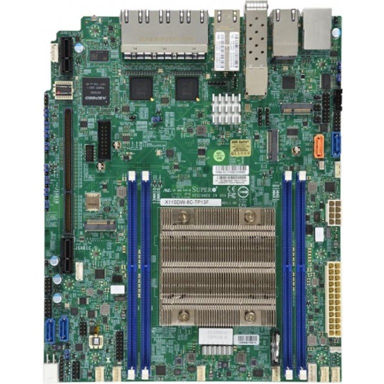 Supermicro X11SDW-8C-TP13F Server Motherboard - Intel Chipset - Socket BGA-2518 - Proprietary Form Factor