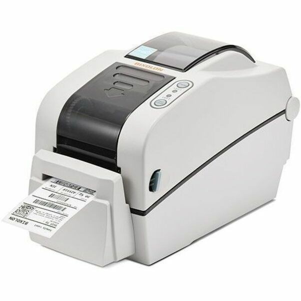 Bixolon SLP-TX220 Desktop, Retail, Warehouse Direct Thermal/Thermal Transfer Printer - Monochrome - Label Print - USB - Serial - Bluetooth - Wireless LAN - Dark Grey