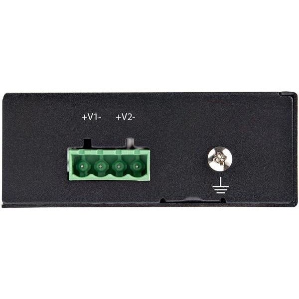 StarTech.com Industrial Gigabit PoE Splitter - 90W Power over Ethernet PoE++ Splitter - 12-48V DC Splitter 802.3bt Ultra PoE -40C to +75C