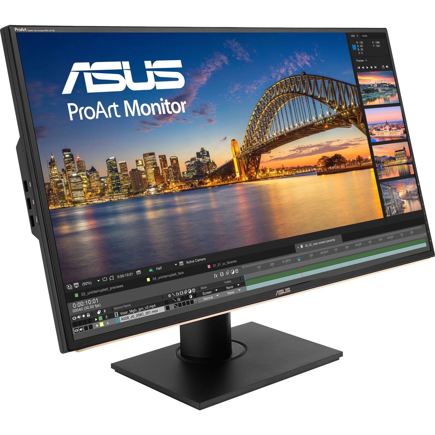 Asus ProArt PA329C 32" Class 4K UHD LCD Monitor - 16:9 - Black