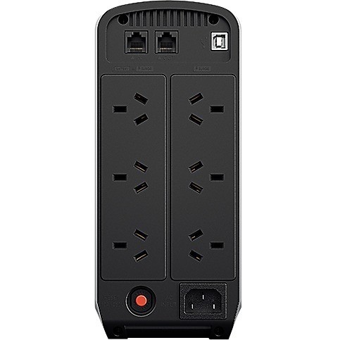 CyberPower PFC Sinewave Series 900VA/540W (10A) Tower UPS with LCD and 6 x AU outlets - (CP900EPFCLCDa)- 2 Years Adv. Replacement & incl. Int. Batteries