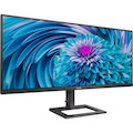 Philips 346E2LAE 34" Class UW-QHD LCD Monitor - 21:9 - Textured Black