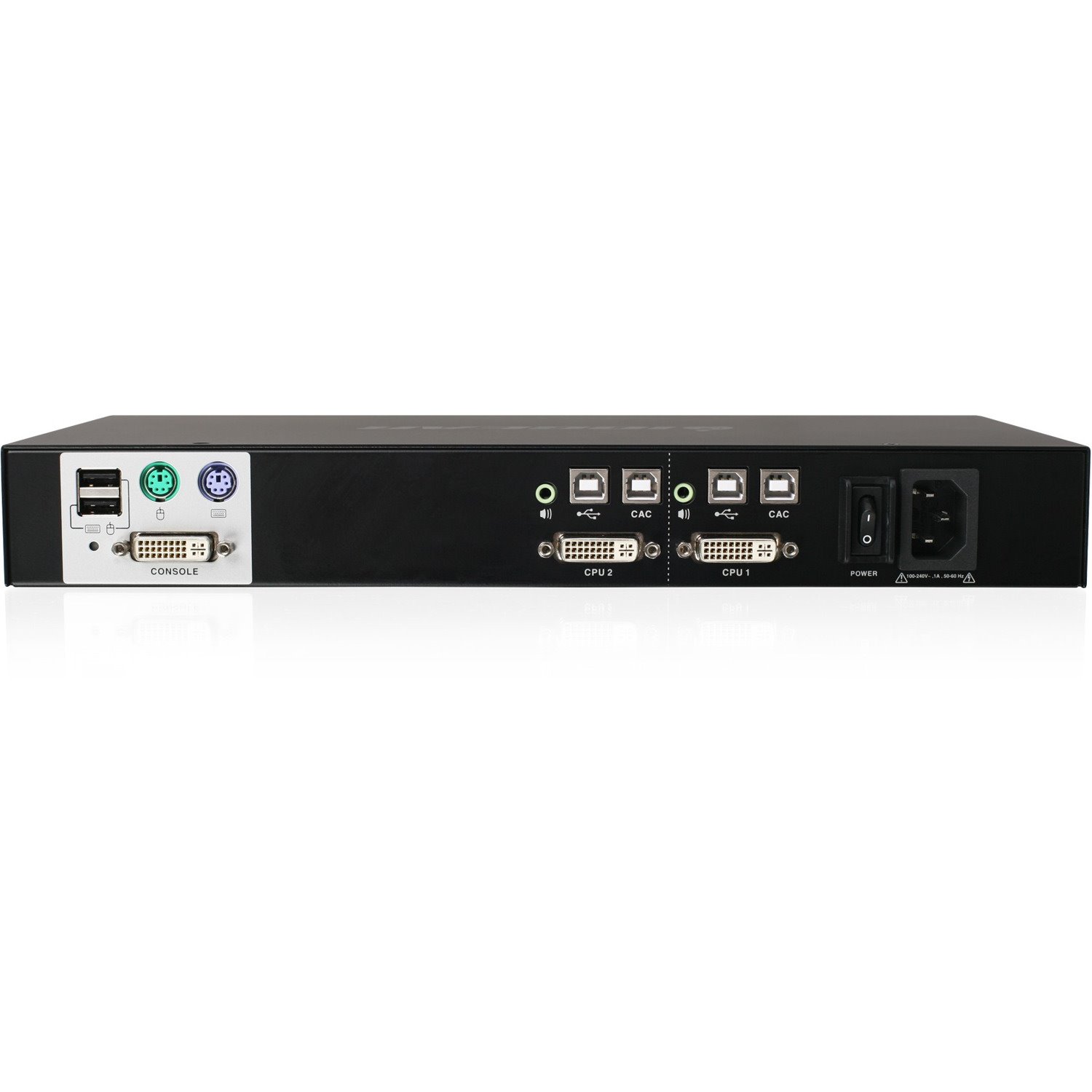 IOGEAR 2-Port Dual-Link DVI Secure KVM Switch (TAA)