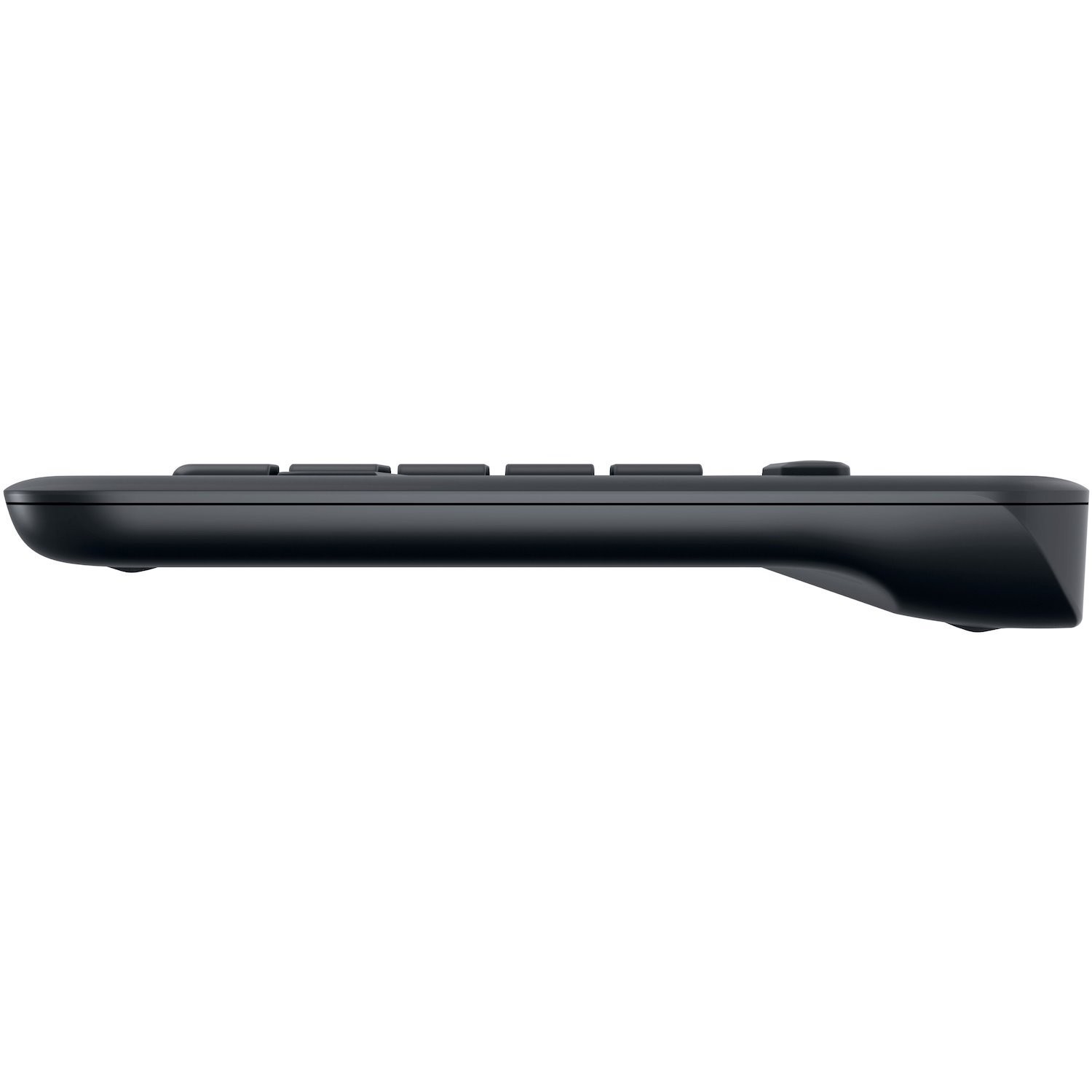 Logitech K400 Plus Toetsenbord - Draadloos Verbinding - USB Interface - TouchPad - Italiaans - QWERTY indeling - Zwart