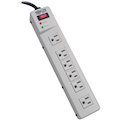 Eaton Tripp Lite Series Protect It! Surge Protector with 6 Right-Angle Outlets, 6 ft. (1.83 m) Cord, 1340 Joules, Diagnostic LEDs, Metal Case