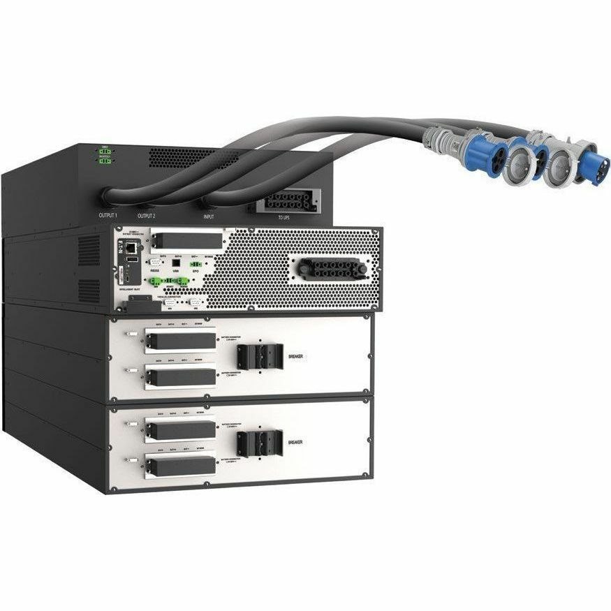 Eaton 20kW Parallel 208V 3-PH UPS with hardwired input and output and NETWORK-M3 cards