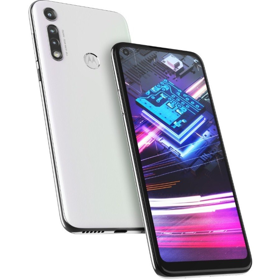 Motorola Mobility moto g FAST 32 GB Smartphone - 6.4" LCD HD+ 1560 x 720 - Kryo 260 GoldQuad-core (4 Core) 2 GHz + Kryo 260 Silver Quad-core (4 Core) 1.80 GHz - 3 GB RAM - Android 10 - 4G - Pearl White