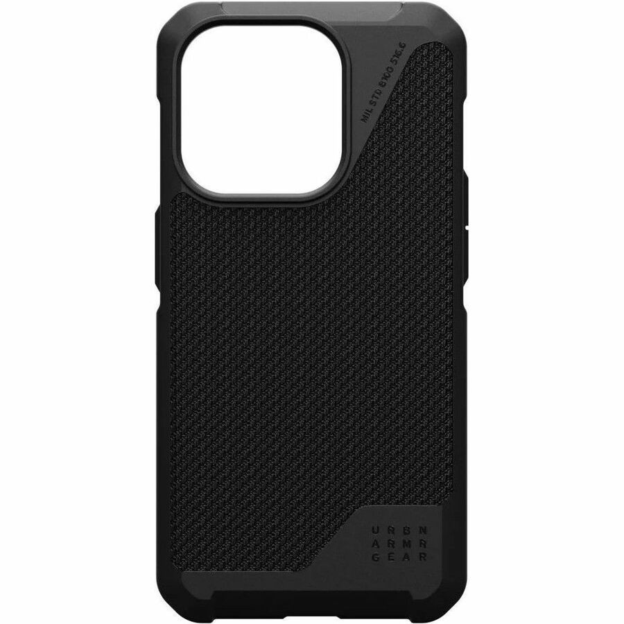 Urban Armor Gear Metropolis LT iPhone 15 Pro Case - Kevlar Black