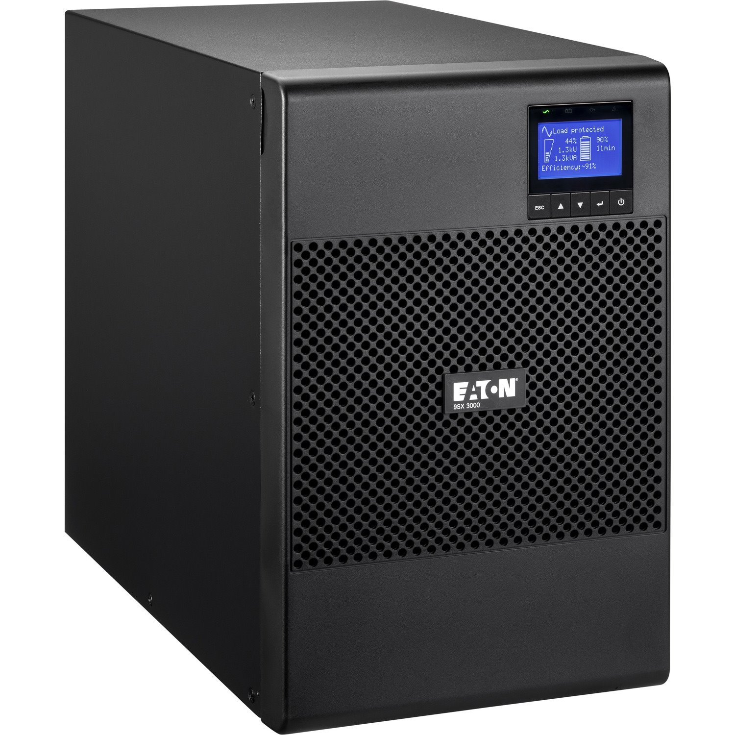 Eaton 9SX 3000VA 2700W 208V Online Double-Conversion UPS - 8 C13, 1 C19 Outlets, Cybersecure Network Card Option, Extended Run, Tower