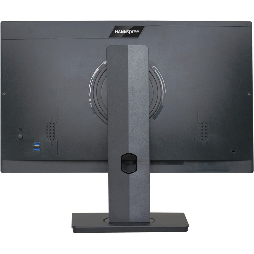 Hannspree HP248WJB 24" Class Webcam Full HD LCD Monitor - 16:9 - Black