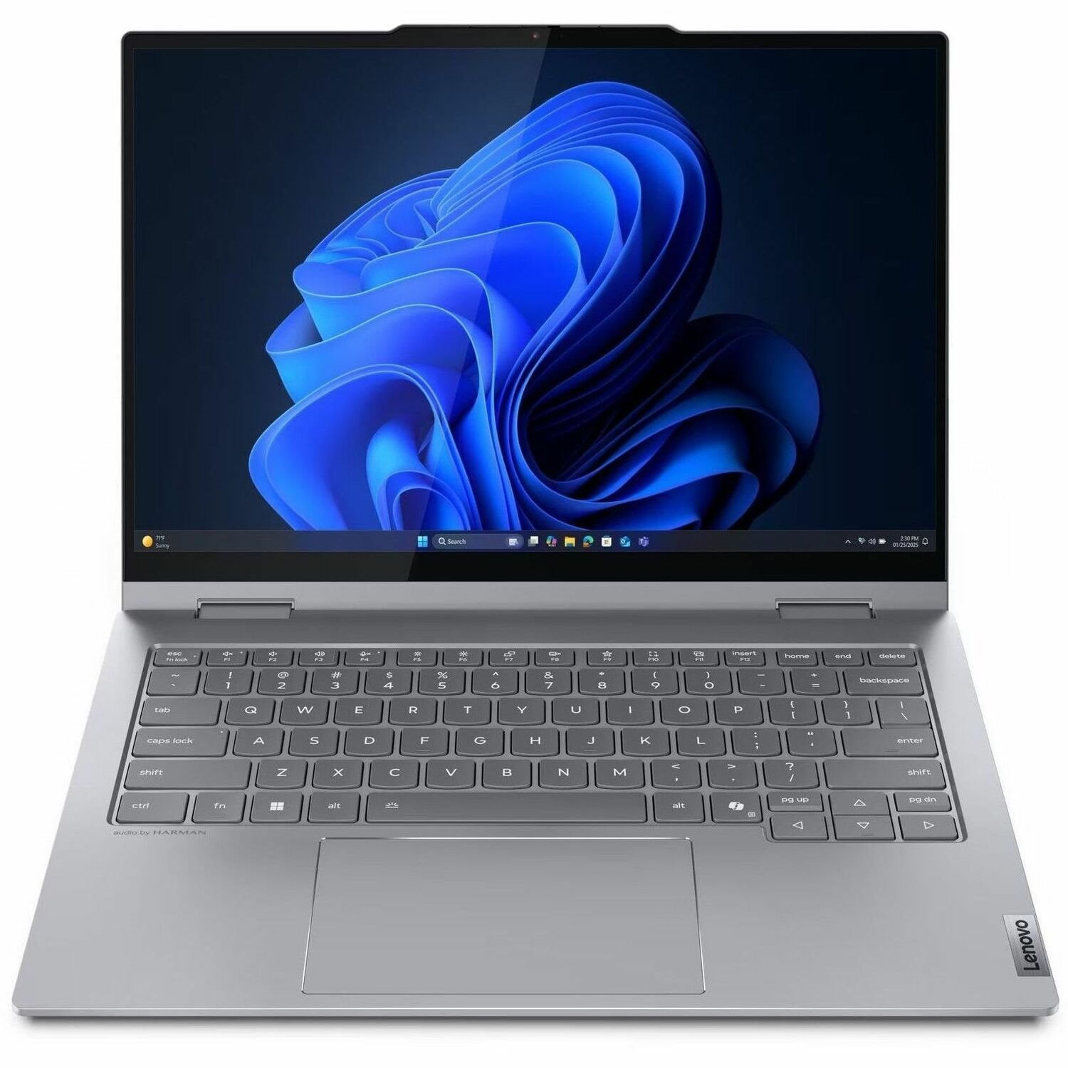 Lenovo ThinkBook 14 G5 IAU 21SQ0003AU 14" Touchscreen Convertible 2 in 1 Notebook - WUXGA - Intel Core Ultra 5 225U - 16 GB - 512 GB SSD - English (US) Keyboard - Luna Gray