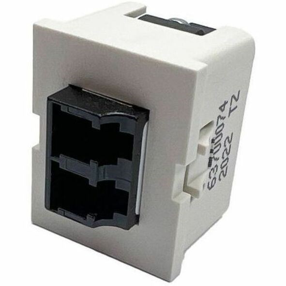 Ortronics TracJack LC Duplex, Black Adapter