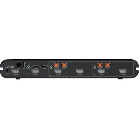 Belkin Universal 2nd Gen Secure KVM Switch, 2-Port Dual Head w/CAC
