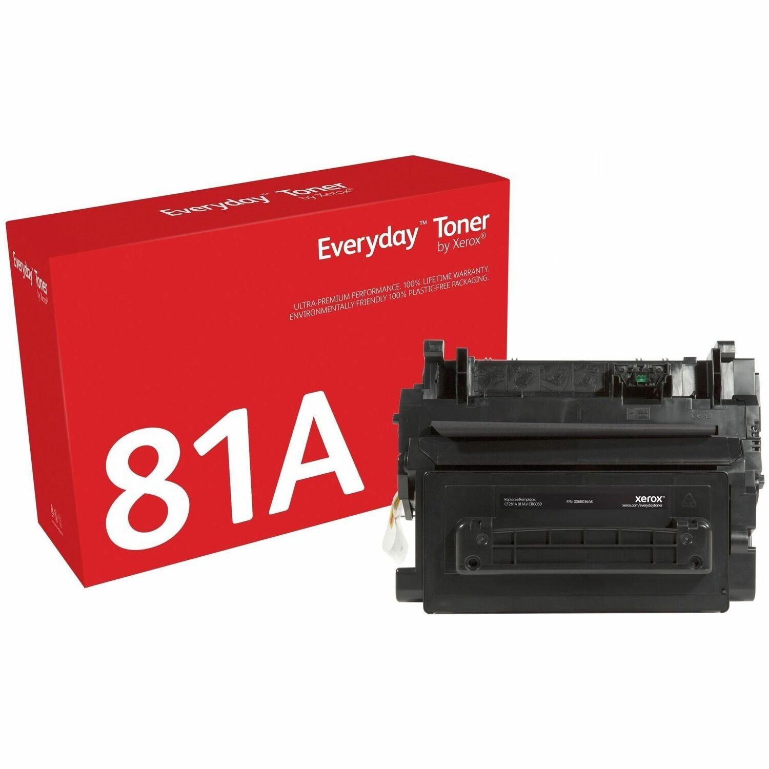 Xerox Everyday Standard Yield Laser Toner Cartridge CRG-039, 81A (CF281A) - Black - 1 / Pack