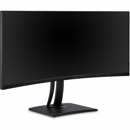 ViewSonic ColorPro VP3456A 34" Class UW-QHD Curved Screen LED Monitor - 21:9 - Black