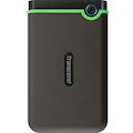 Transcend StoreJet 25M3 TS-2TSJ25M3S 2 TB Hard Drive - External - Iron Grey