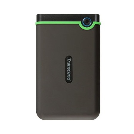 Transcend StoreJet 25M3 TS-2TSJ25M3S 2 TB Hard Drive - External - Iron Grey
