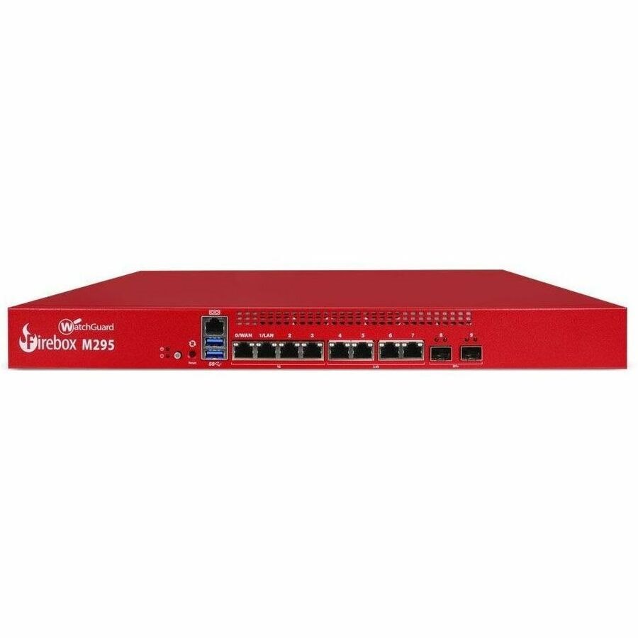 WatchGuard Firebox M295 Network Security/Firewall Appliance with 3 Year Total Security Suite