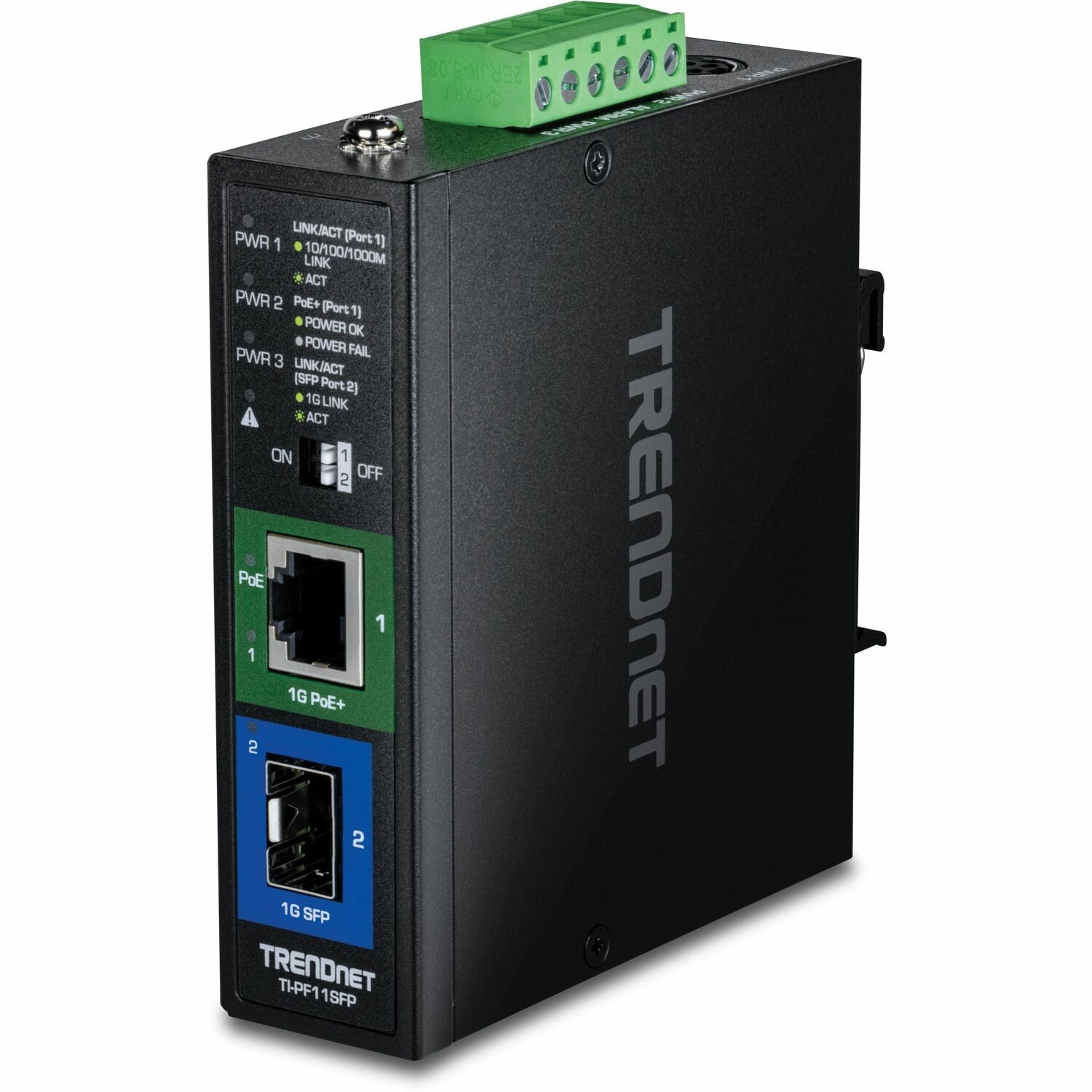 TRENDnet TI-PF11SFP Transceiver/Medienkonverter - Neu - TAA-konform