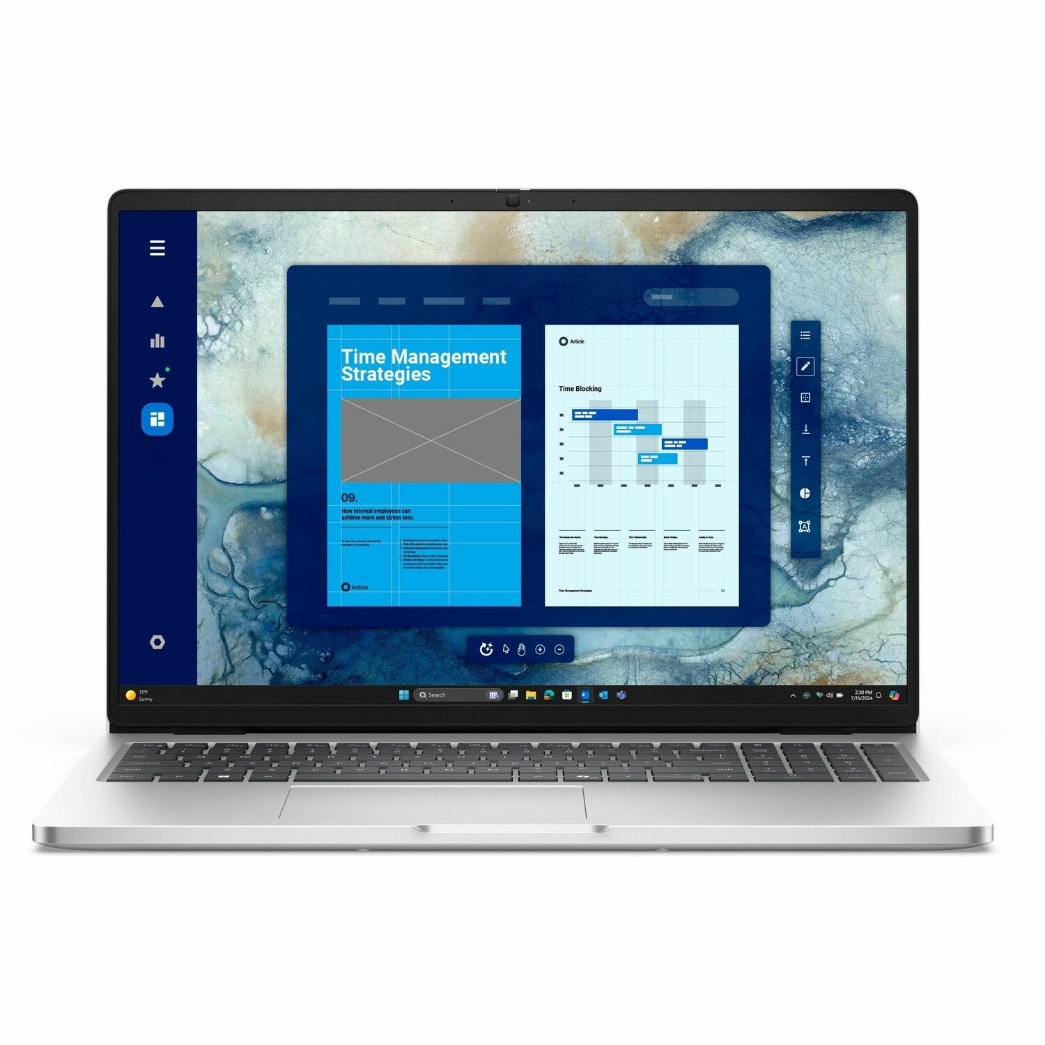 DELL PRO16 NOTEBOOK, 16" FHD+ IR, U5-235U, 16GB, 512GB, WL, W11P(AI), SILVER, 3YR PRO
