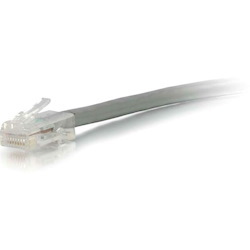 C2G 2ft Cat6 Non-Booted Unshielded (UTP) Ethernet Cable - Cat6 Network Patch Cable - PoE - Gray