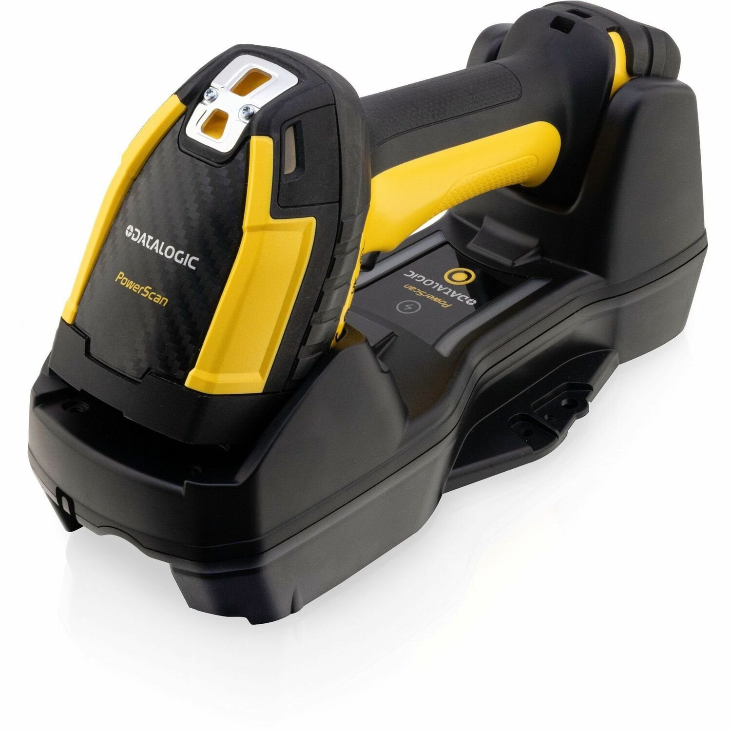 Datalogic PowerScan PM9600-HP Rugged Industrial, Warehouse, Logistics, Inventory, Picking, Sorting Handheld Barcode Scanner Kit - Wireless Connectivity - Black, Yellow - USB Cable Included