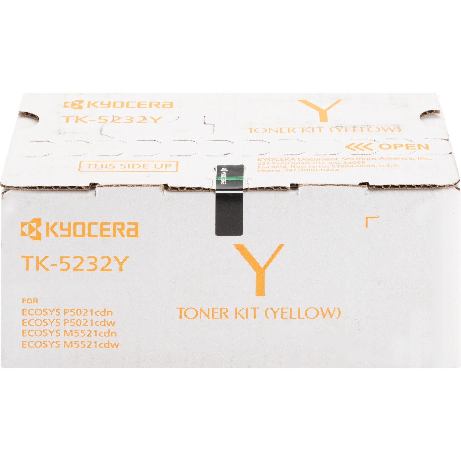 Kyocera TK-5232Y Original High Yield Laser Toner Cartridge - Yellow - 1 Each