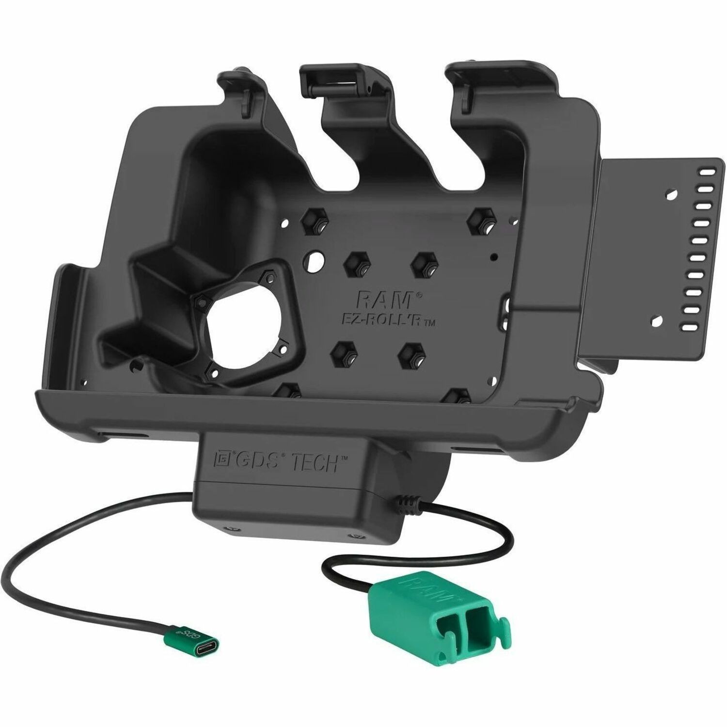RAM Mounts GDS Power + Dual USB Dock for Zebra ET4x 8" Tablet with IntelliSkin