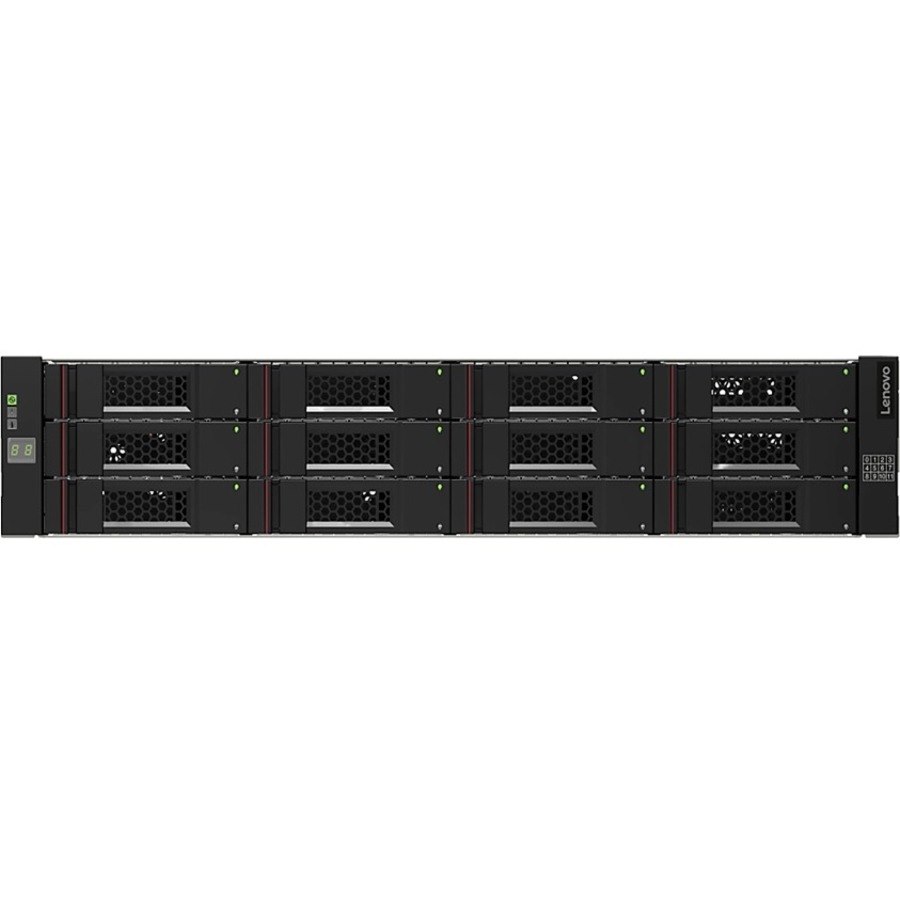 Lenovo D1212 Drive Enclosure - 12Gb/s SAS Host Interface - 2U Rack-mountable