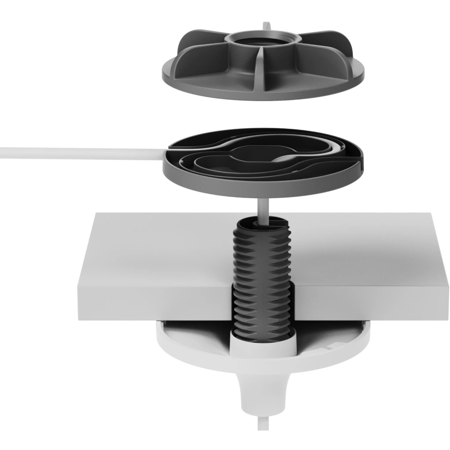 LOGITECH MIC POD PENDANT MOUNT - INCLUDES CEILING MOUNT AND MIC HOLDER