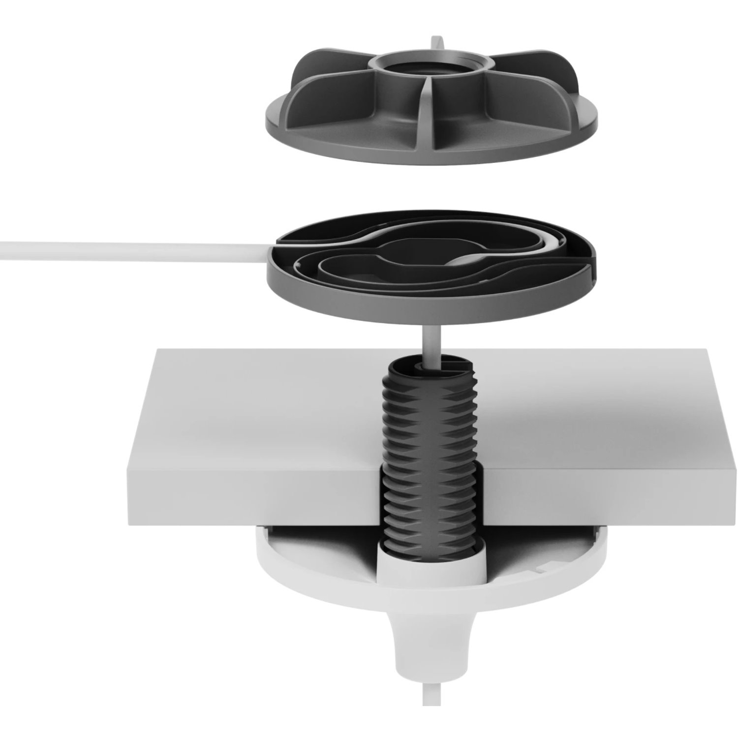 Logitech Ceiling Mount for Microphone - White