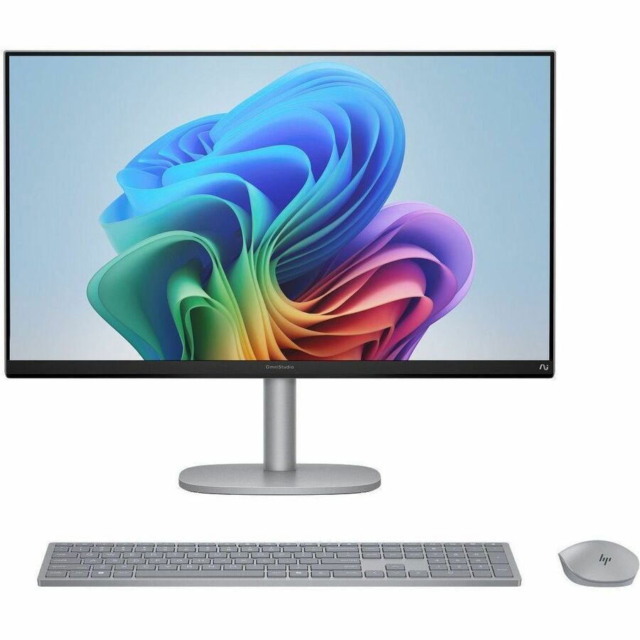 HP OmniStudio X 27-cs1019nb Alles-in-&eacute;&eacute;n computer - Intel Core Ultra 7 256V - 16 GB - 1 TB SSD - 68,6 cm (27") Full HD - Desktop - Zilver