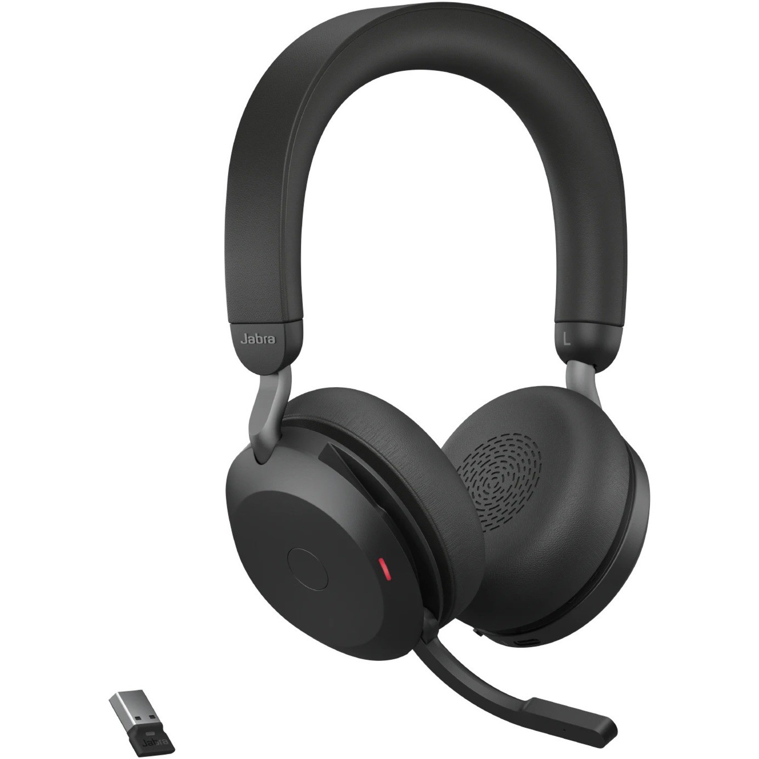 JABRA WIRELESS EVOLVE2 75 UC STEREO BLUETOOTH ANC HEADSET + LINK 390A BT,USB-A