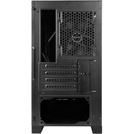 Antec DP301M Computer Case - Micro ATX Motherboard Supported - Midi Tower - Tempered Glass - Black