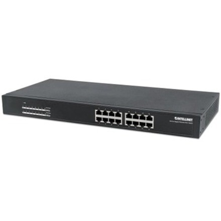 Intellinet 16-Port Gigabit Ethernet PoE+