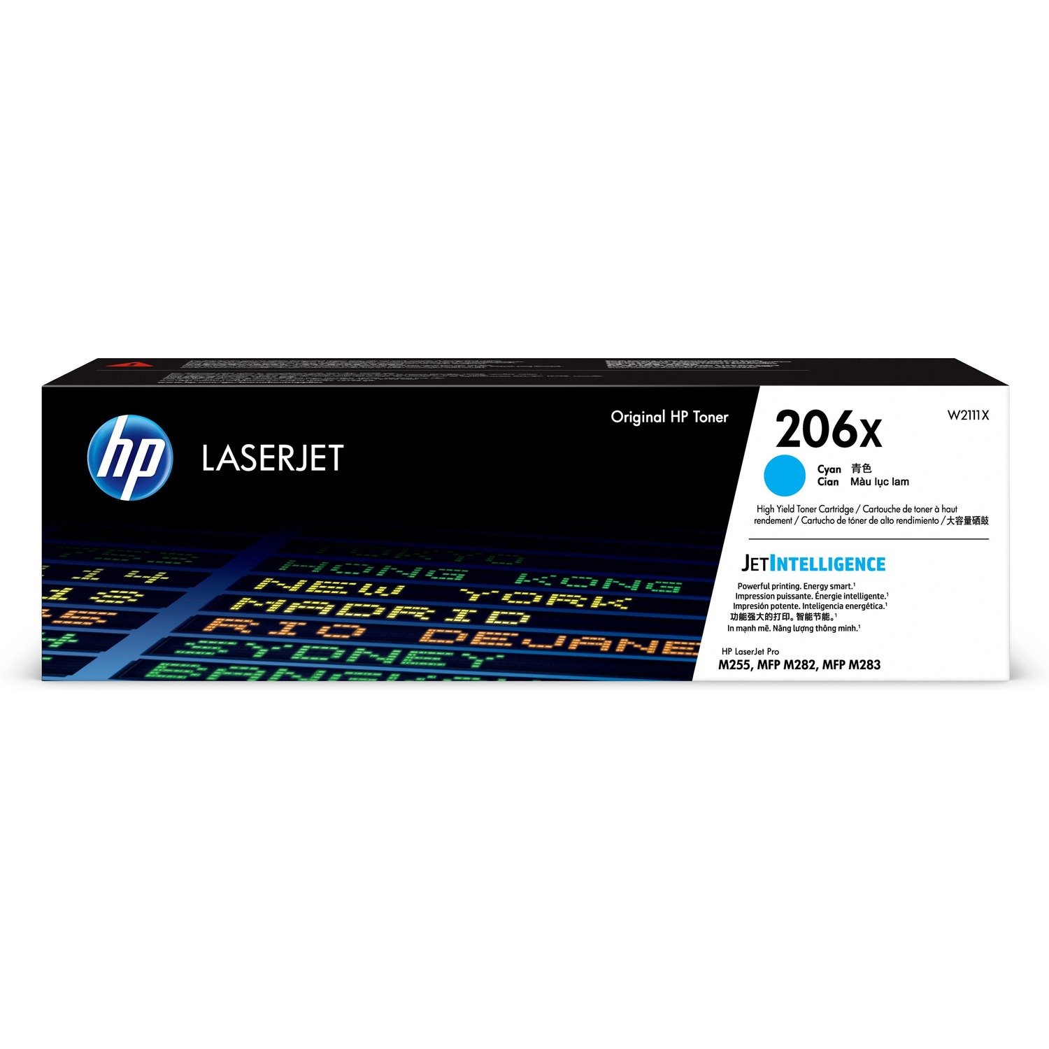 HP 206X Original High Yield Laser Toner Cartridge - Cyan Pack